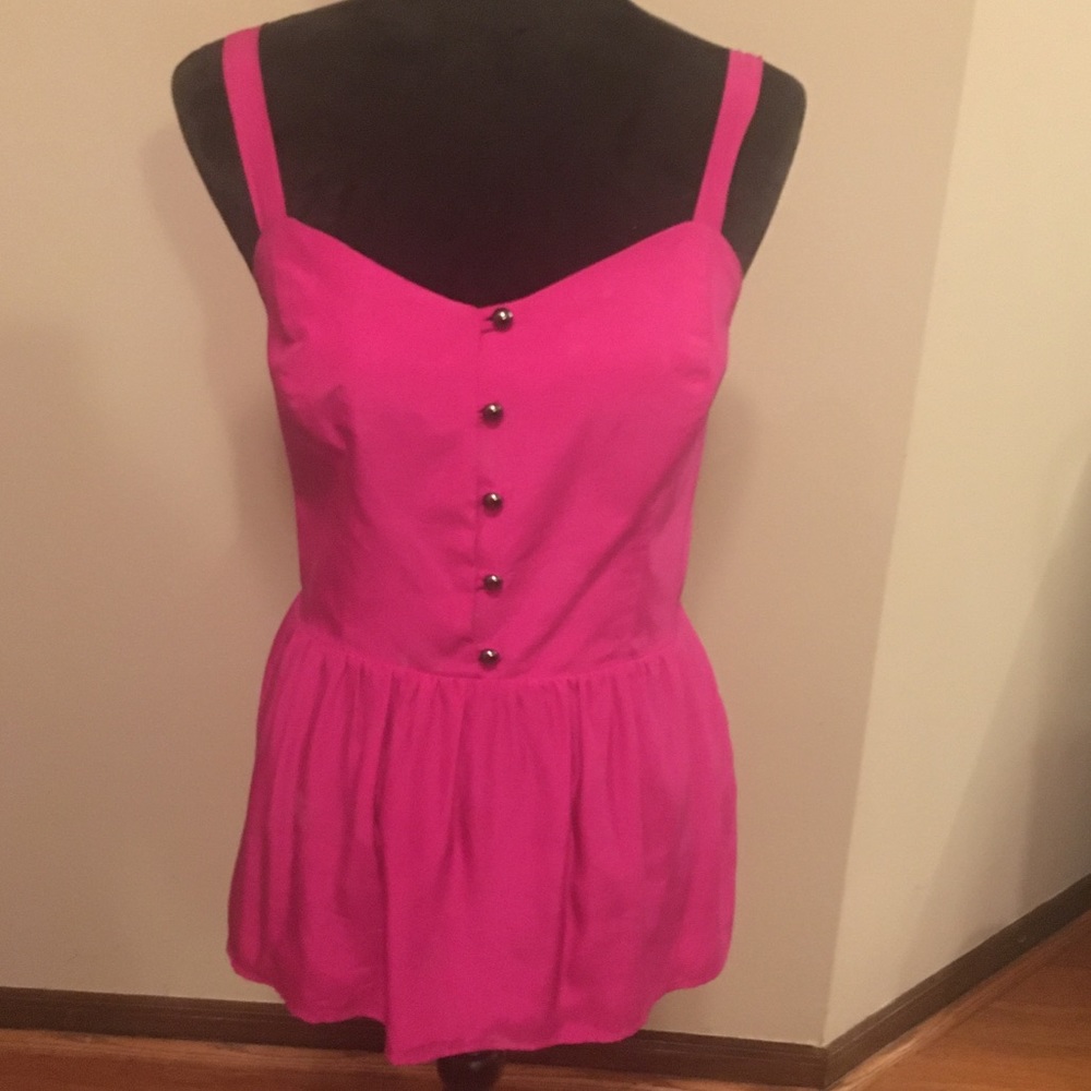 Akiko Peplum Silk Top